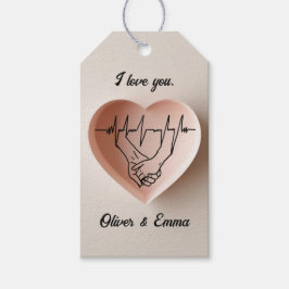 Der Klang deines Herzschlags Geschenkanhänger