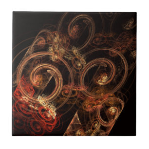 Der Klang der Abstrakten Kunst Fliese