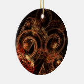 Der Klang der Abstrakten Kunst - Zirkel des Orname Keramikornament (Rechts)