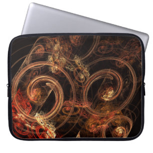 Der Klang der Abstrakten Musik Laptopschutzhülle