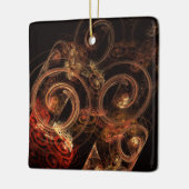 Der Klang der Musik Abstraktes Kunstmuseum Keramikornament (Links)