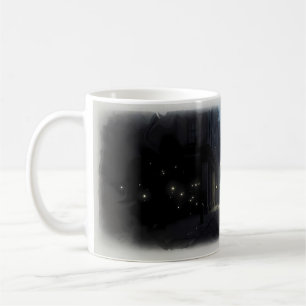 Der Klang der Stille — Dark City Night Tasse
