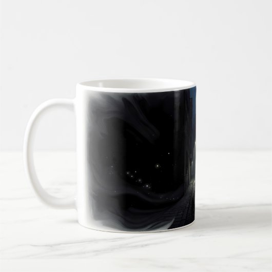 Der Klang der Stille — Midnight Soul Mug Kaffeetasse (Links)