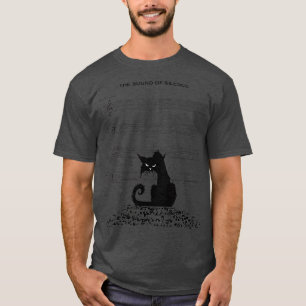 Der Klang der Stille mit meiner Katze Lover T-Shirt