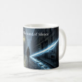 Der Klang der Stille Regentasse Kaffeetasse (VorderseiteRechts)