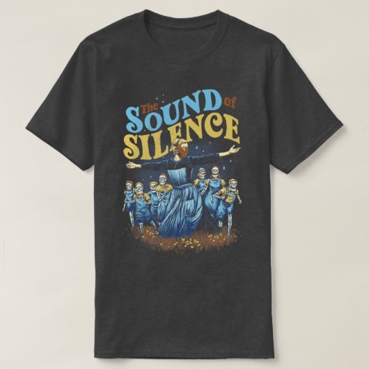 Der Klang der Stille T-Shirt (Design vorne)