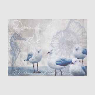 Der Klang des Ozeans Seidenpapier