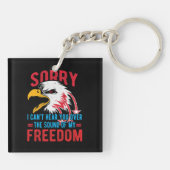 Der Klang meiner Freiheit Schlüsselanhänger (Rückseite)