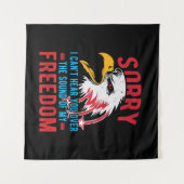 Der Klang meiner Freiheit Wandteppich (Vorderseite (Horizontal))