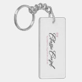 Der klassische Coord Schlüsselanhänger (Vorderseite links)