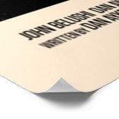 Der klassische Film The Blues Brothers Poster (Ecke)