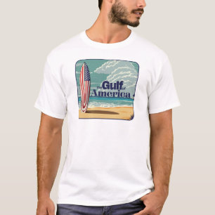 Der klassische Golf von Amerika Surfer Hang Ten Vi T-Shirt