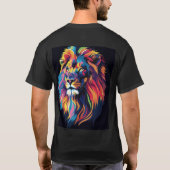 Der klassische Schwarze T - Shirt - Komfortabel un (Rückseite)