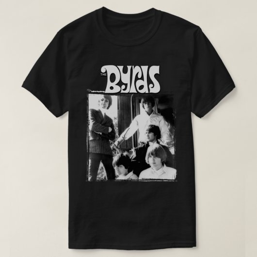 Der klassische T - Shirt der Byrds (Design vorne)