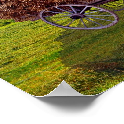 Der klassische Traktor Hanomag R22 Poster (Ecke)