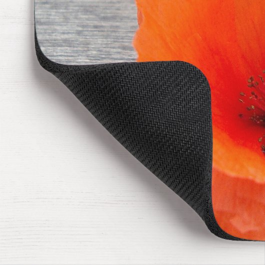 Der Klatschmohn Mousepad (Ecke)