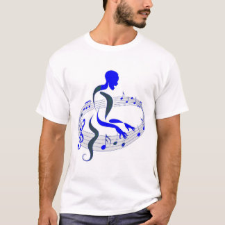 Der Klavierspieler - Design 1 T-Shirt