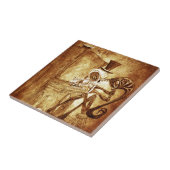 der Klavierspieler Fliese (Seite)