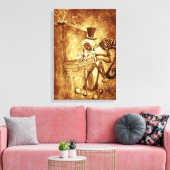 der Klavierspieler Leinwanddruck (Insitu (Wohnzimmer))