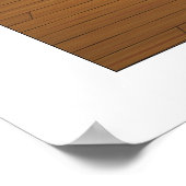 Der Klavierspieler Poster (Ecke)