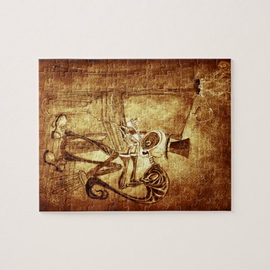 der Klavierspieler Puzzle (Horizontal)