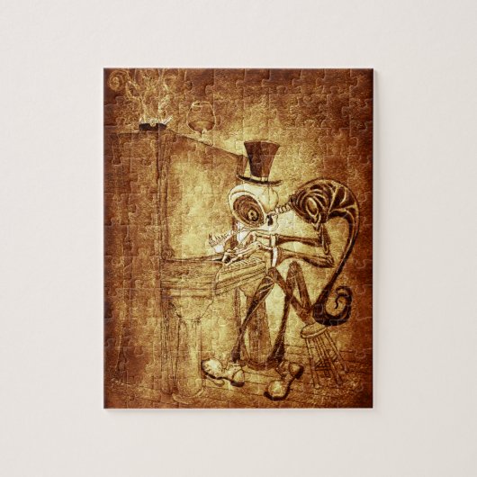 der Klavierspieler Puzzle (Vertikal)