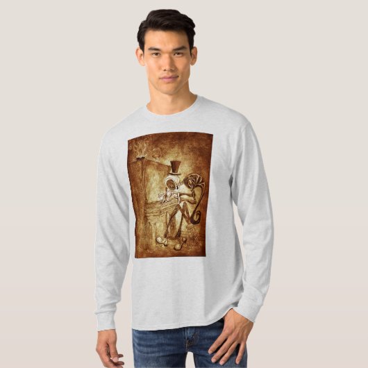 Der Klavierspieler T-Shirt (Vorne ganz)