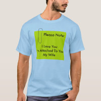 Der klebrige Anmerkungs-Mann-T - Shirt