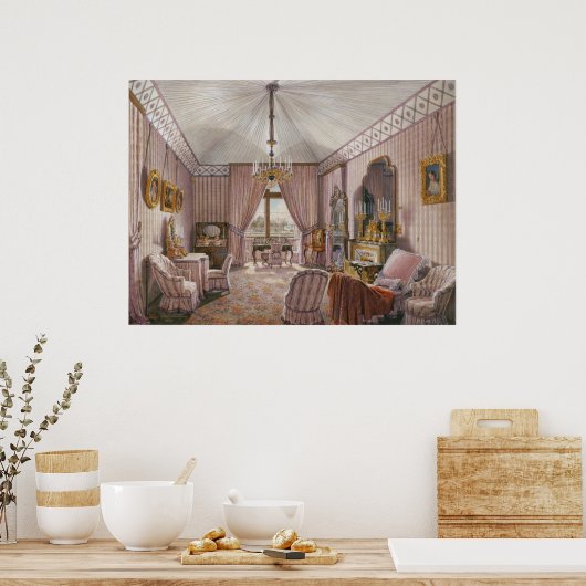 Der Kleidersaal Poster (Küche)