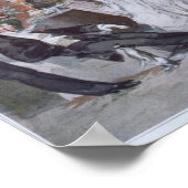 Der Kleidersaal von Hortense Schneider Poster (Ecke)