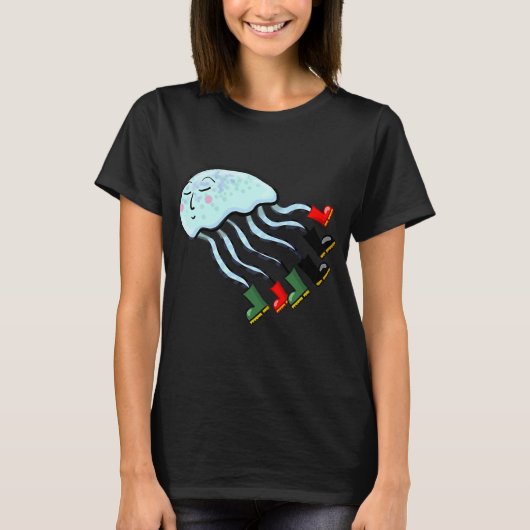 Der Klein gefleckte Welly-Fisch T-Shirt (Vorderseite)