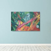 Der kleine Affe (1912) von Franz Marc Leinwanddruck (Insitu (Holzboden))