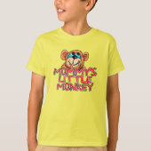 Der kleine Affe der Mama T-Shirt (Vorderseite)