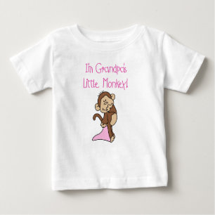 Der kleine Affe des Großvaters Baby T-shirt