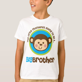 Der kleine Affe wird ein großer Bruder sein T-Shirt