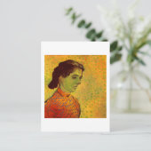 Der kleine Arlesienne, Vincent van Gogh Postkarte (Stehend Vorderseite)