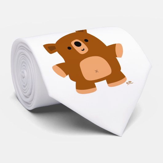 Der kleine Bär Krawatte (Gerollt)