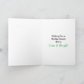 Der kleine Christbaum im Wald Karte (Innenseite)