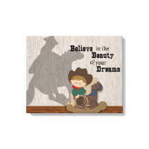 Der kleine Cowboy glaubt an eure Träume