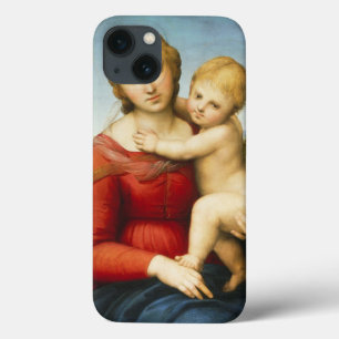 Der kleine Cowper Madonna, c.1505 (Öl auf Platte) iPhone 13 Hülle