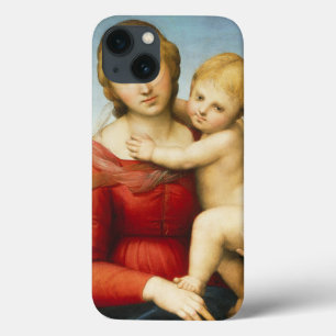 Der kleine Cowper Madonna, c.1505 (Öl auf Platte) iPhone 13 Hülle