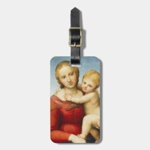Der kleine Cowper Madonna, c.1505 (Öl auf Platte) Gepäckanhänger