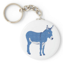 Der kleine Eddie Donkey ist nicht wirklich blau