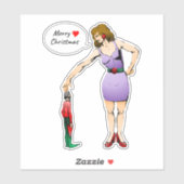 Der kleine Elf. Aufkleber (Blatt)