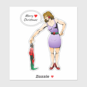 Der kleine Elf. Aufkleber