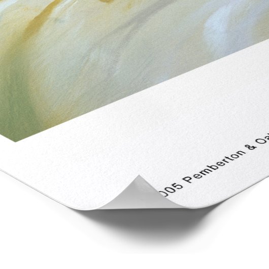 Der kleine Fischer Poster (Ecke)