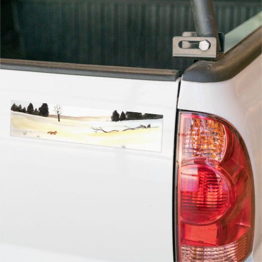 Der kleine Fuchs Autoaufkleber (Auf Lkw)