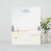 Der kleine Fuchs Briefbogen (Stehend Vorderseite)