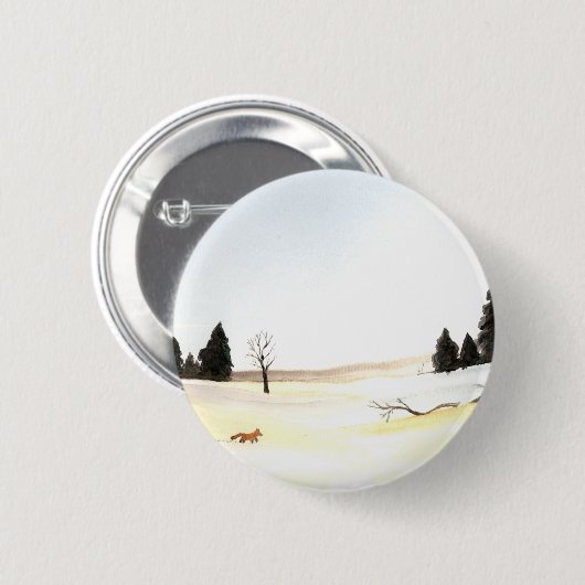 Der kleine Fuchs Button (Vorne & Hinten)