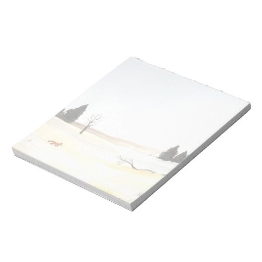 Der kleine Fuchs Notizblock (Rotiert)